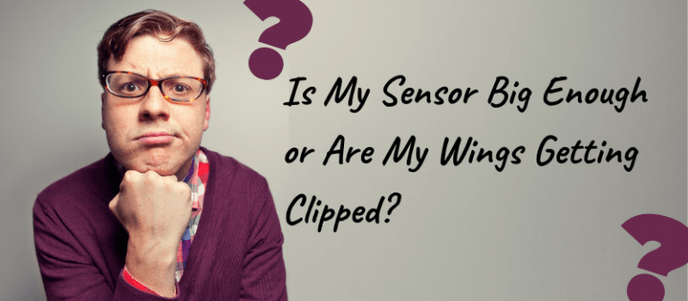 Is My Sensor Big Enough or Are My Wings Getting Clipped?