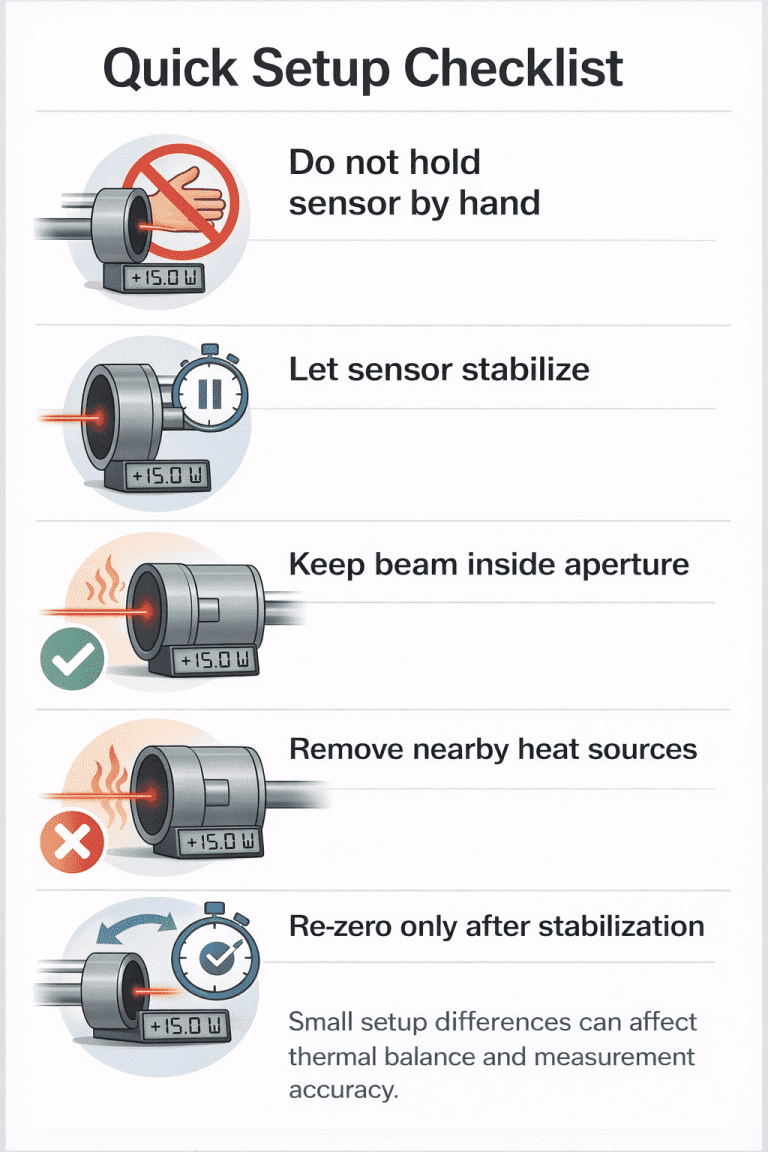 Laser Power Meter Negative Reading: Causes & Fixes Explained