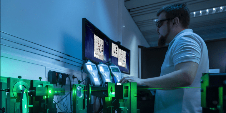 Ophir laser measurement device prepared for calibration service